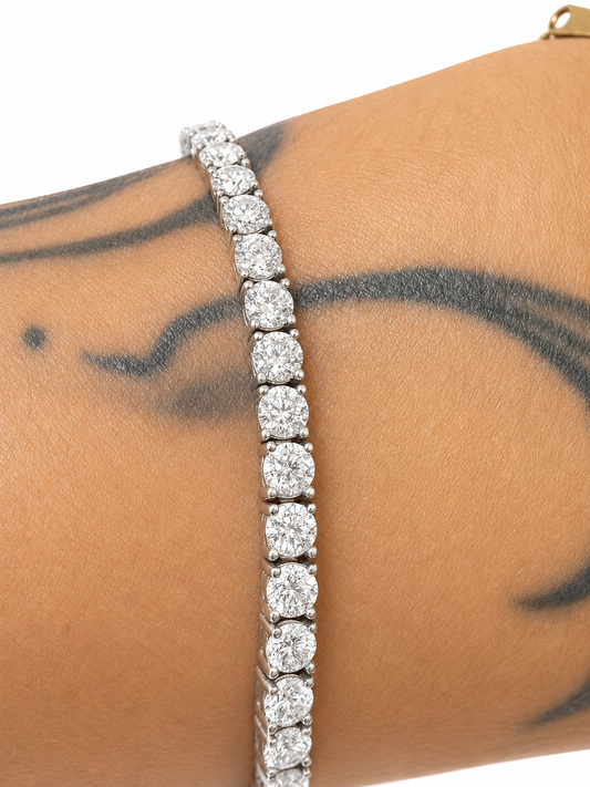 Bracciale tennis Moissanite    - by Samyijoux
