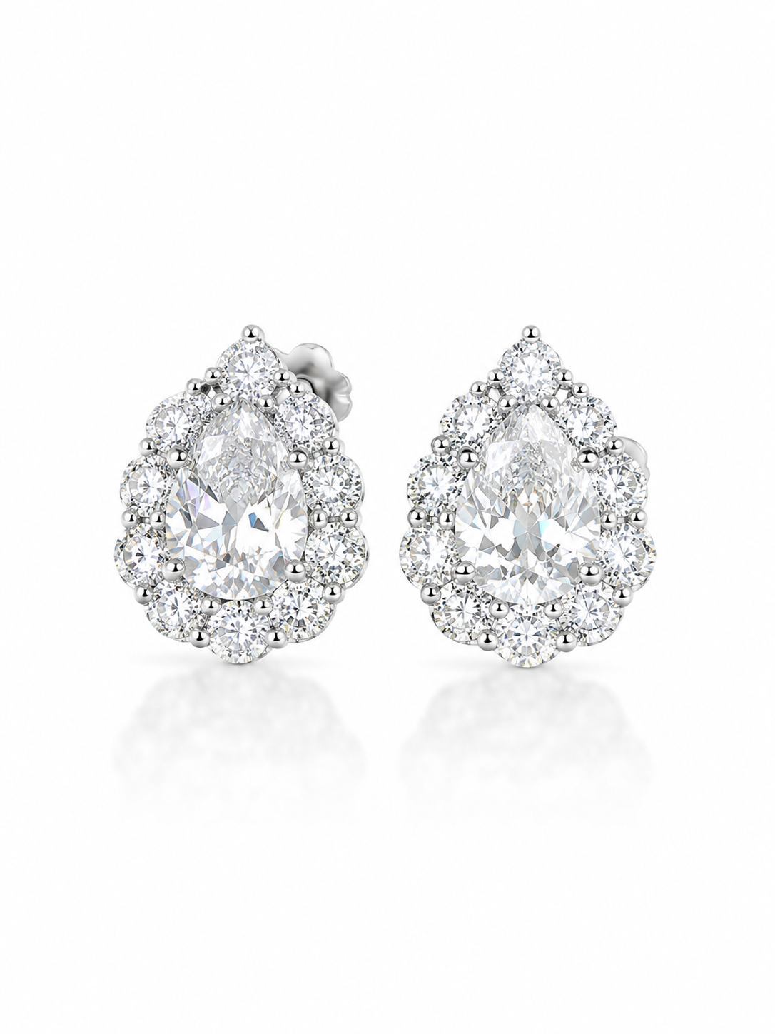 Orecchini goccia Moissanite Lux   - by Samyijoux