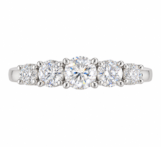 Anello Vita con moissanite - by Samyijoux