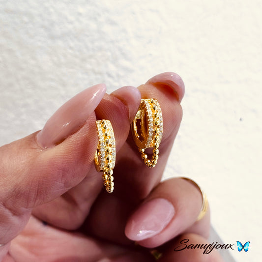 Hoops 9mm catenella pendente - by Samyijoux