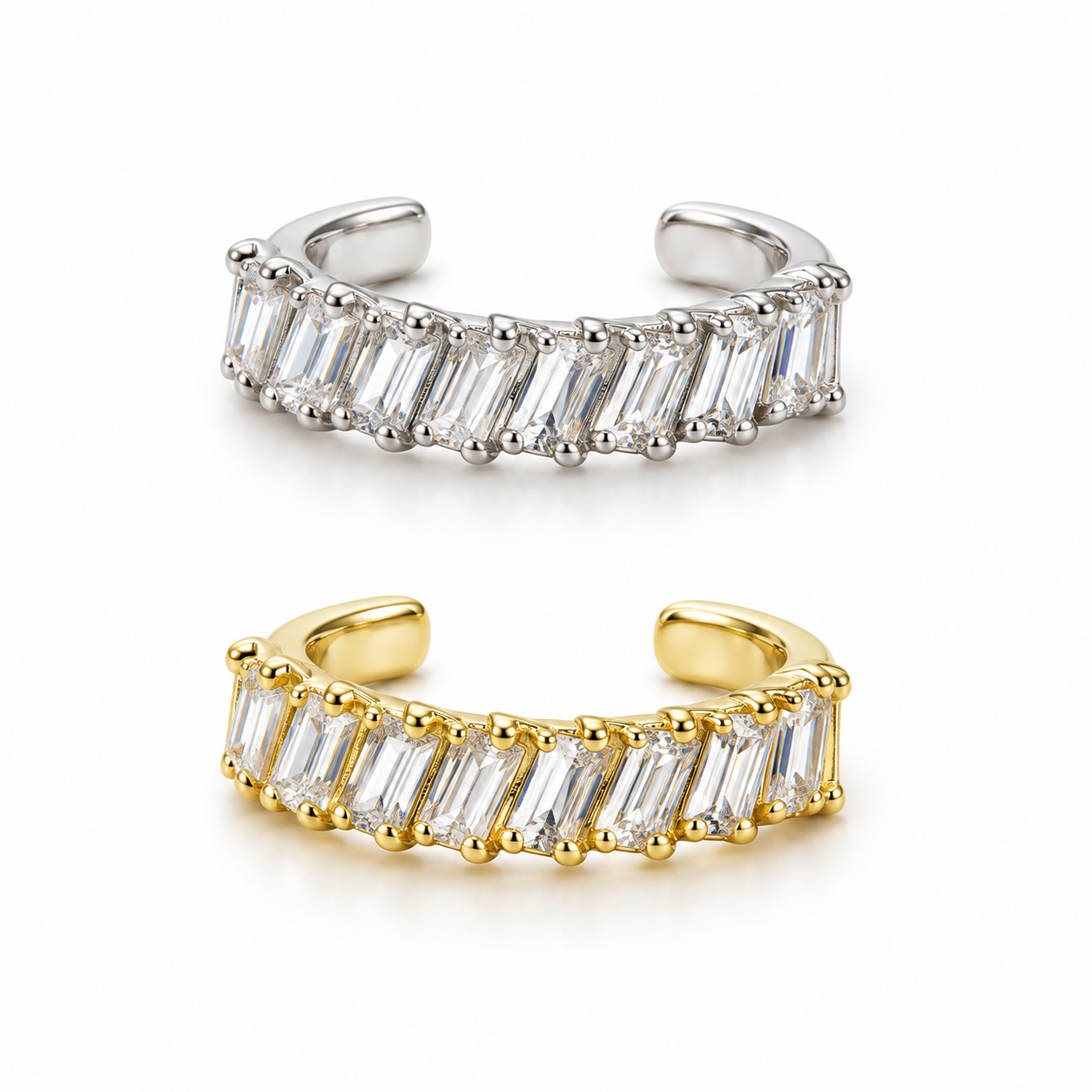Earcuff crema  - by Samyijoux