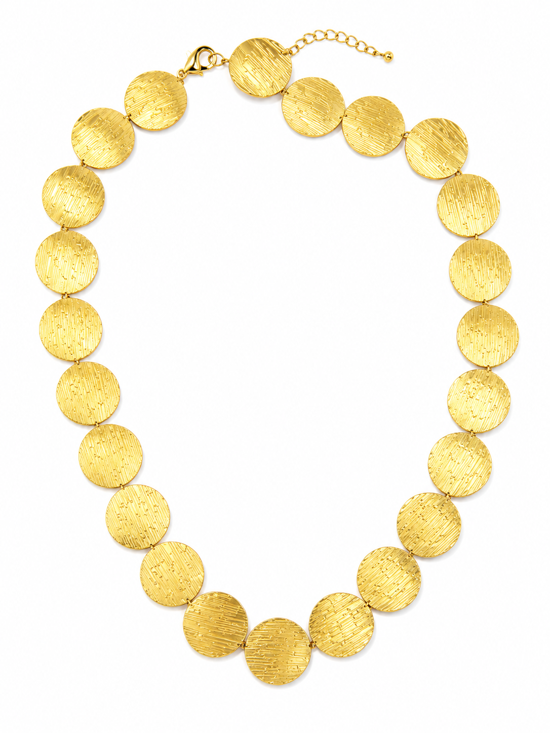 Collana Girocollo Pepite piccole zigrinate  - by Samyijoux