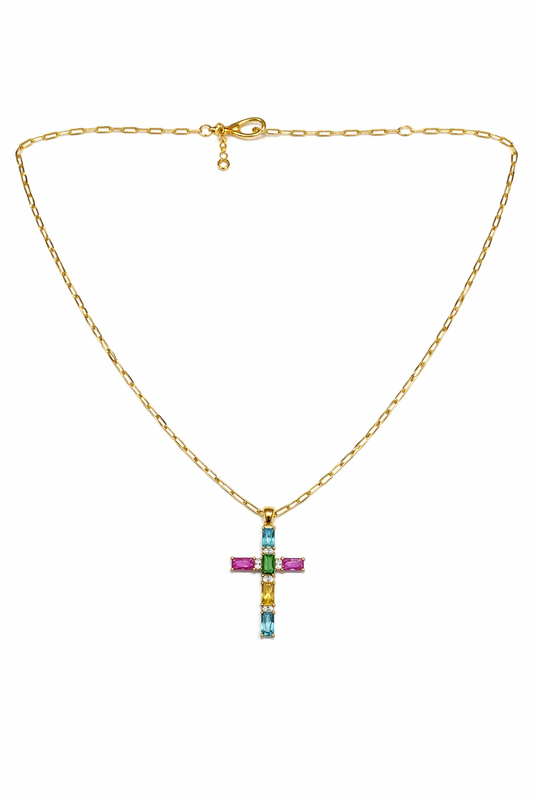 Collana Croce magica - by Samyijoux