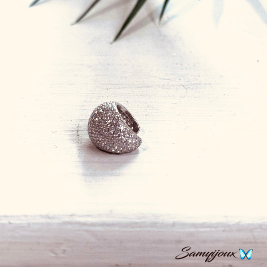 Earcuff Bombato e zirconato x Helix - by Samyijoux