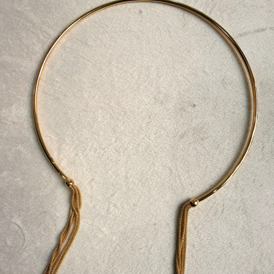 Collana Rigida Diamantata con nappetta - by Samyijoux