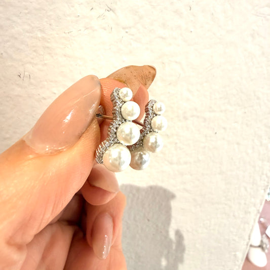 Orecchini Perle in fila - by Samyijoux