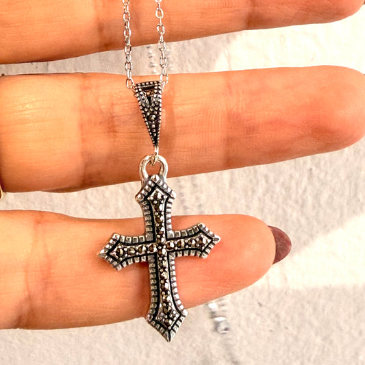 Collana Croce Rock - by Samyijoux