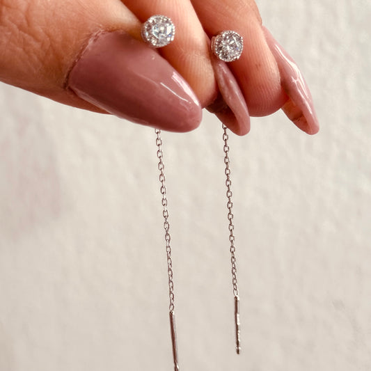 Orecchini Lovely zircone 5mm-4mm-3mm - by Samyijoux