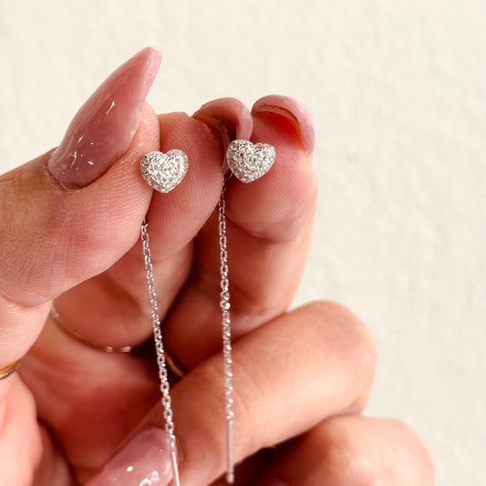 Orecchini Lovely cuore - by Samyijoux