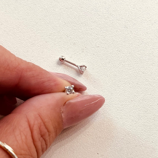 Piercing zircone - by Samyijoux