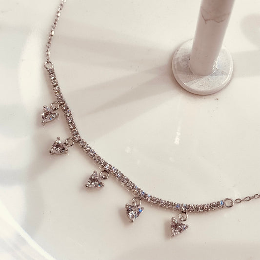 Collana mezzo tennis - by Samyijoux
