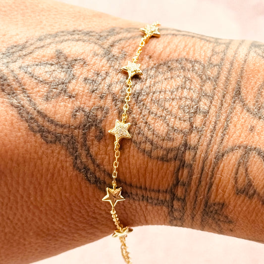 Bracciale Stelline pavè - by Samyijoux