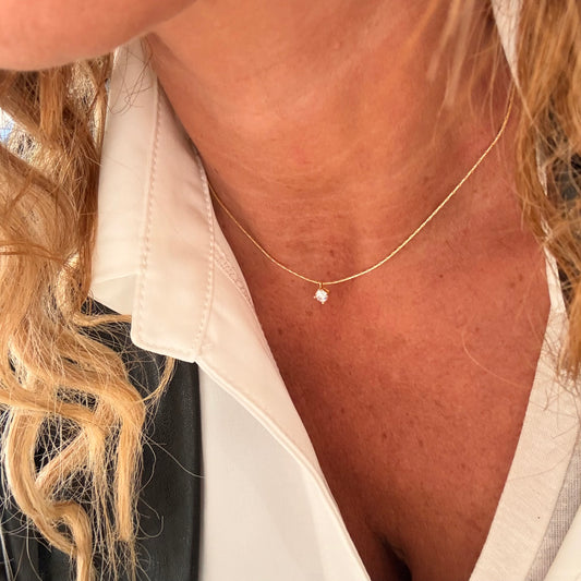 Collana con Punto Luce passante - by Samyijoux