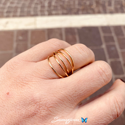Anello 5 fili - by Samyijoux